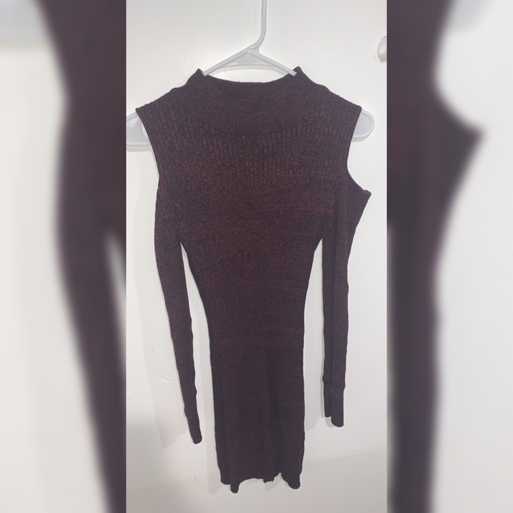 Purple with tint of black dress